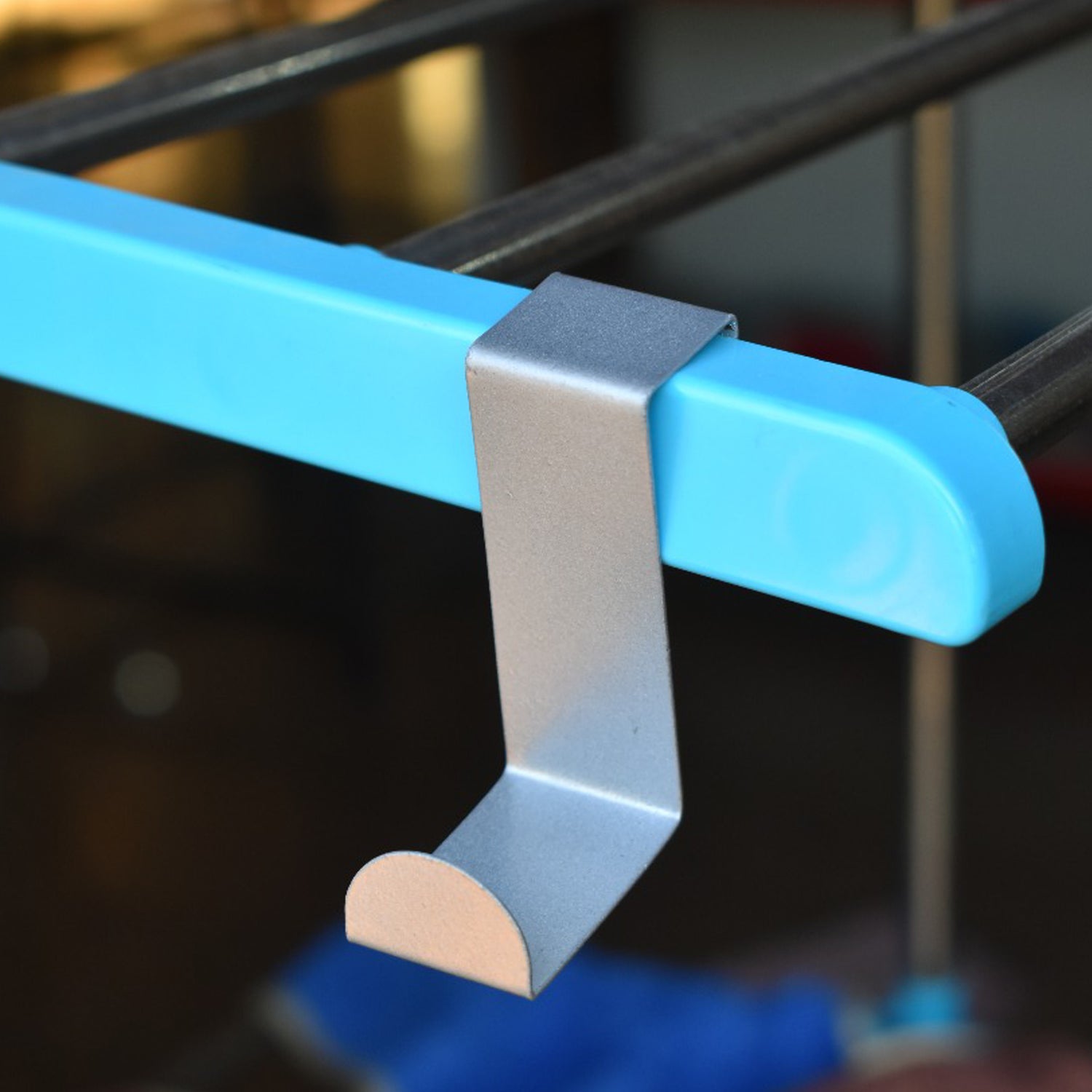 9027 1 Pc Z Shape Door Over Hook used widely in all kinds of household for hanging of cloths and fabric items etc. 9027 1 Pc Z Shape Door Over Hook used widely in all kinds of household for hanging of cloths and fabric items etc.